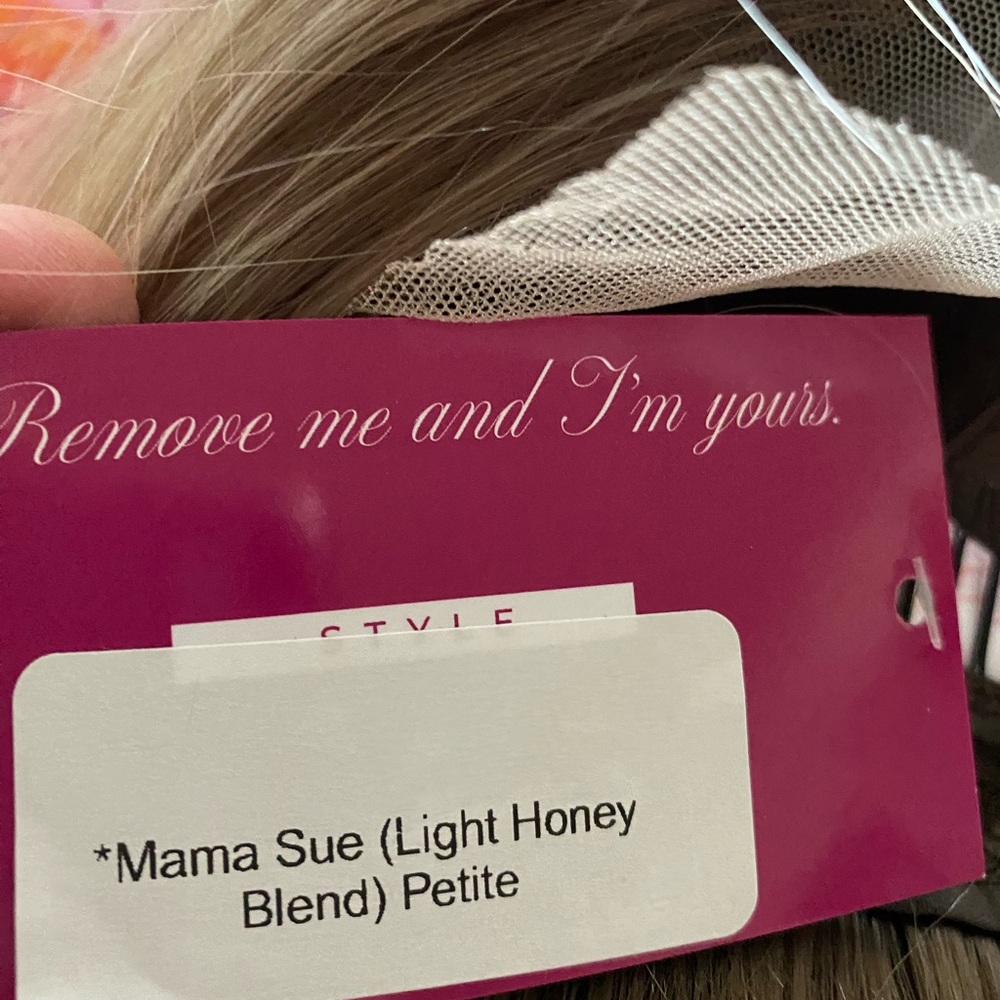 Petite Wig in Light Honey Blend